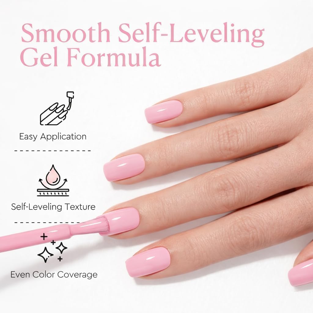 AzureBeauty smooth-application gel texture yields even, glossy finish.
