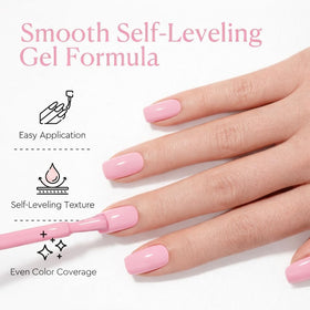 AzureBeauty smooth-application gel texture yields even, glossy finish.
