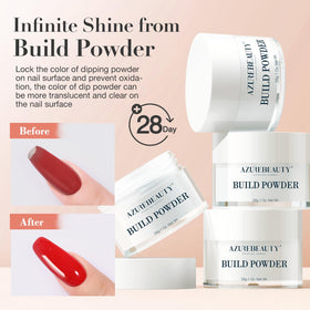 AZUREBEAUTY top coat liquid adds shine and protection.
