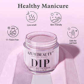 AZUREBEAUTY travel-friendly dip powder kit for DIY salon results