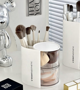 Azurphoric hair clip organizer prevents clutter on the dresser.