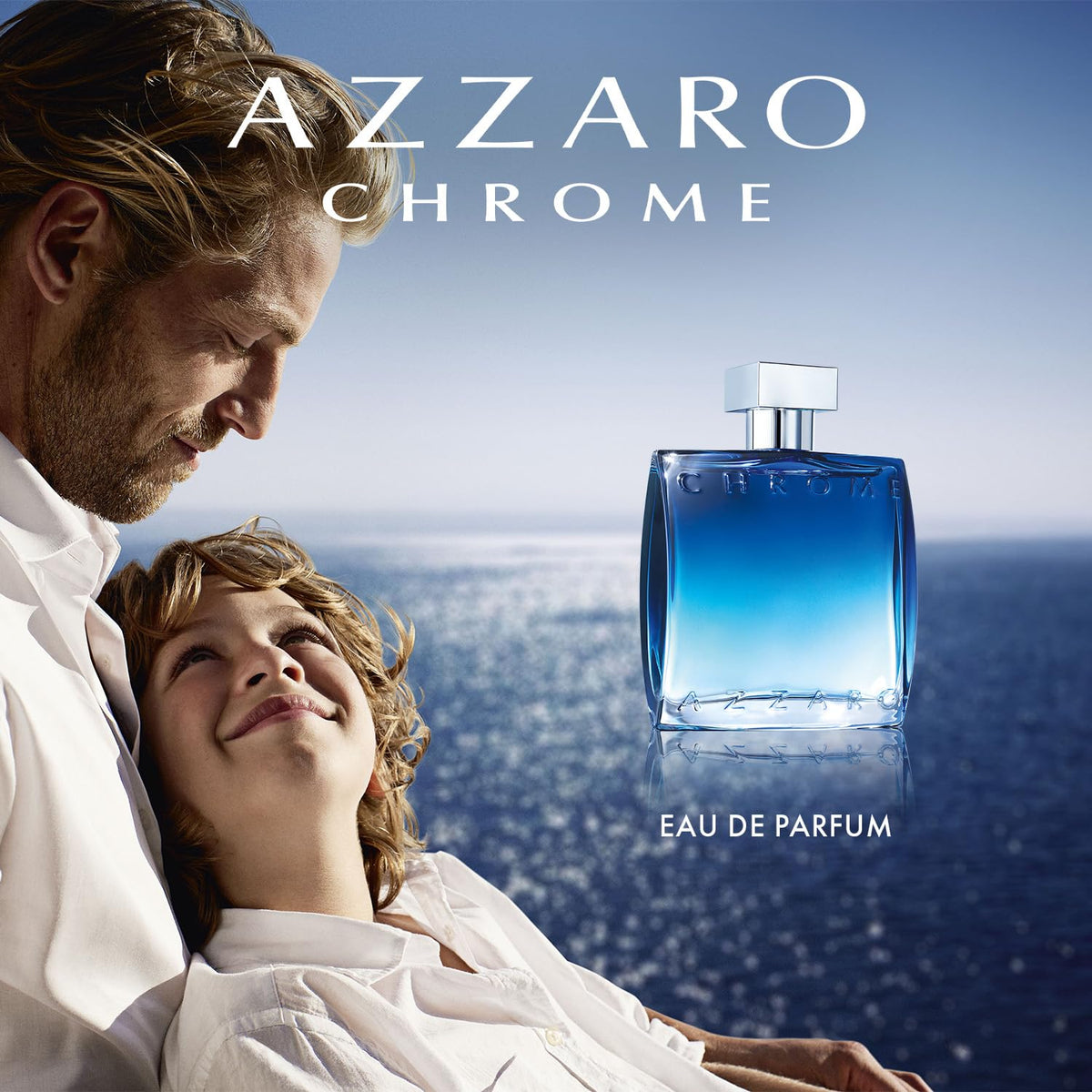 Azzaro Chrome woodsy pine base swirl evokes masculine depth and confidence.