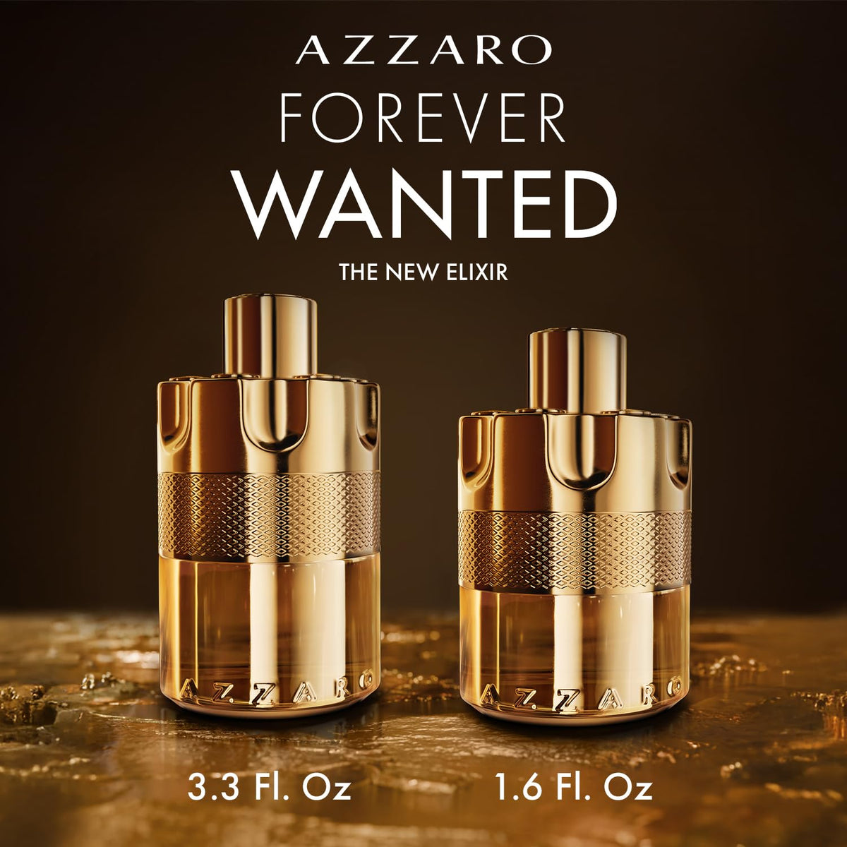 Azzaro Forever Wanted Elixir lifestyle scene evoking evening events and confident charisma