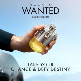 Azzaro Wanted with cardamom and lemon offers a refreshing citrus opening.