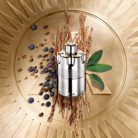 Azzaro Wanted packaging with gilded outline for premium gifting appeal.
