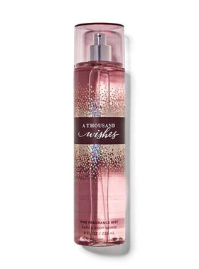 B & Body Works A Thousand Wishes body lotion bottle for smooth, hydrated skin