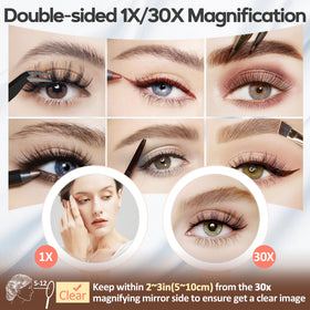 B Beauty Planet 1x mirror for everyday makeup application