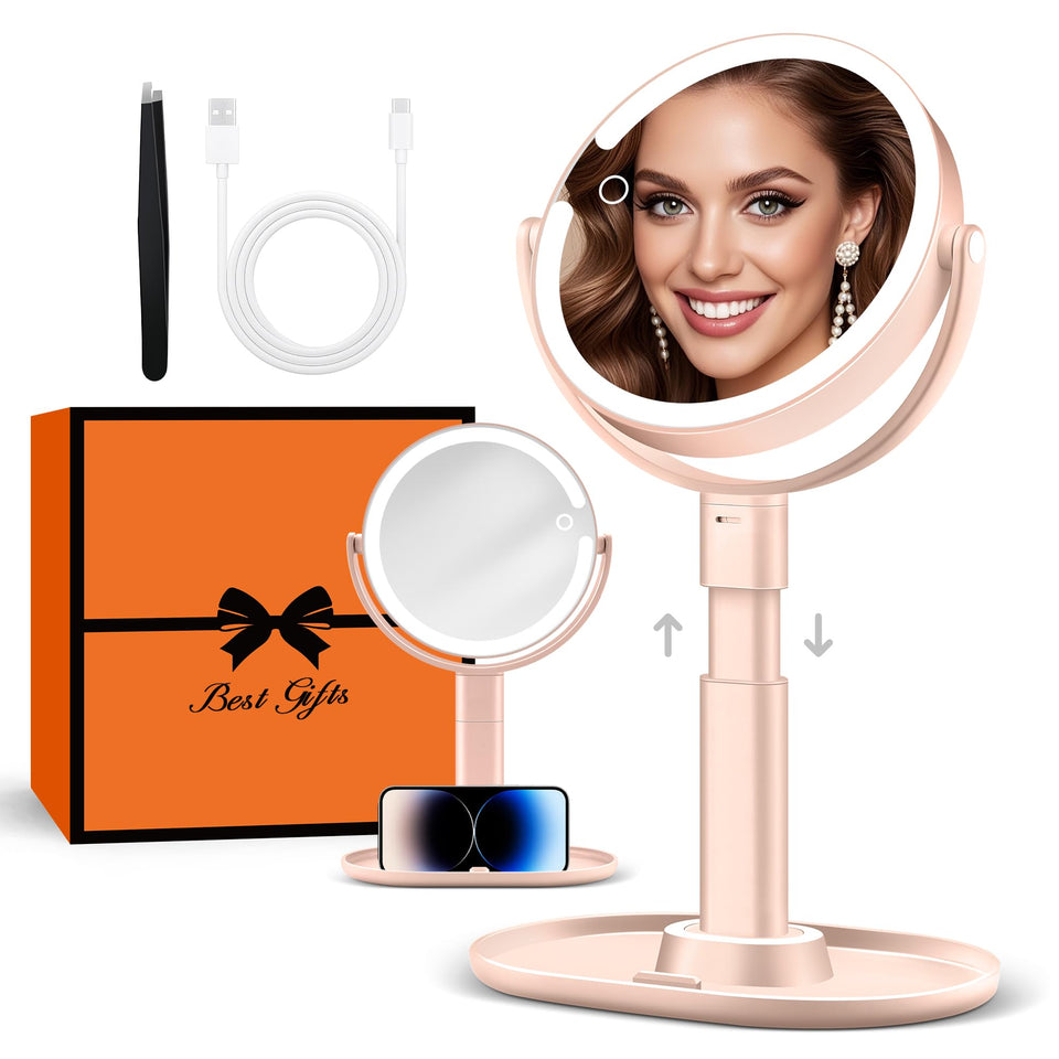 B Beauty Planet makeup mirror with 30X magnification for precise grooming