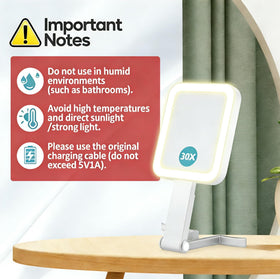B Beauty Planet travel mirror lightweight design ideal for daily carry