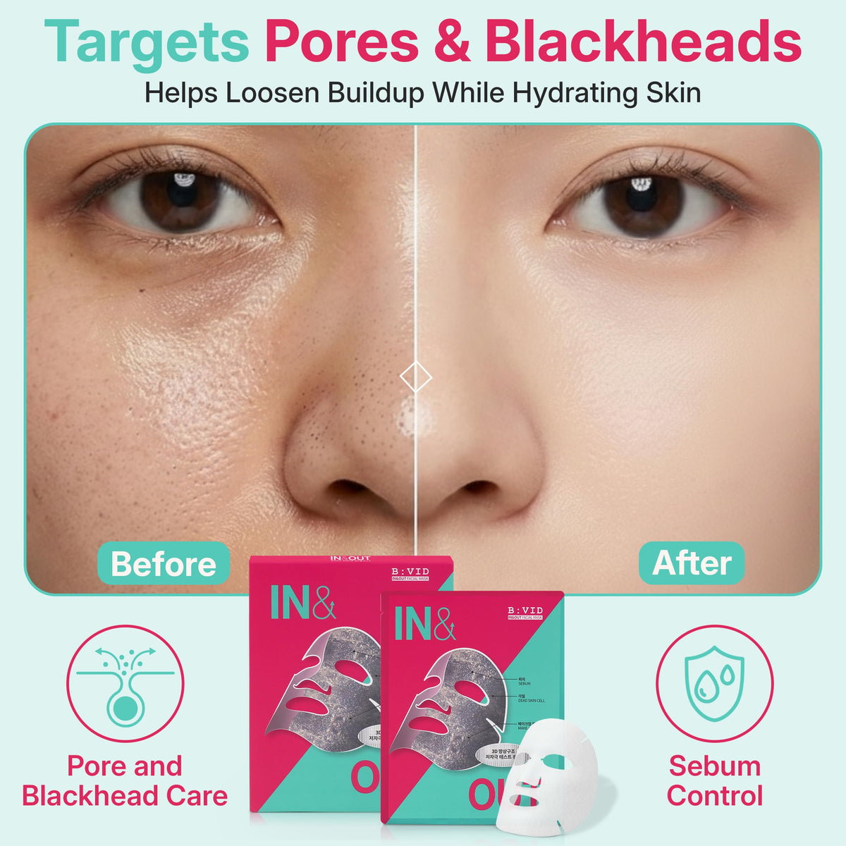 B:VID tea tree essence supports oil balance after cleansing for a fresh feel