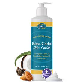 Baar Palma Christi Skin Lotion bottle ready for daily moisturizing on dry skin