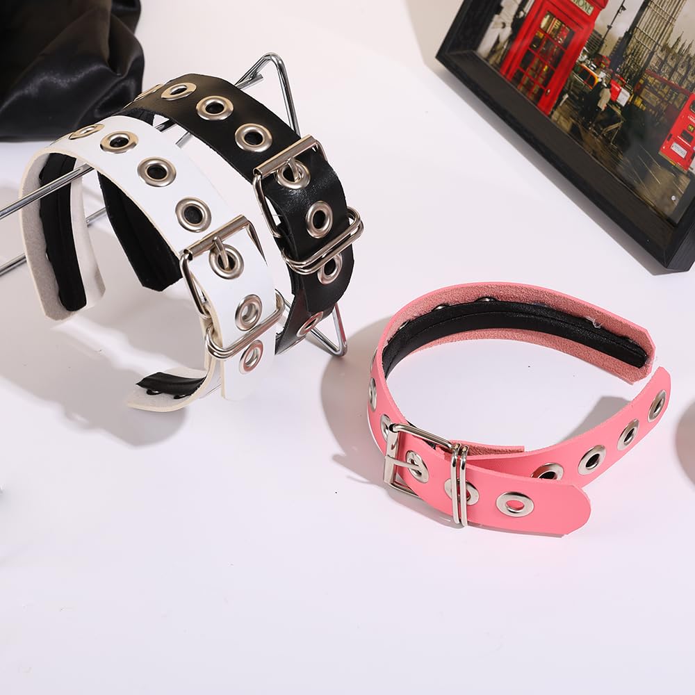 BaBakiak headband styled with a goth outfit for versatile looks