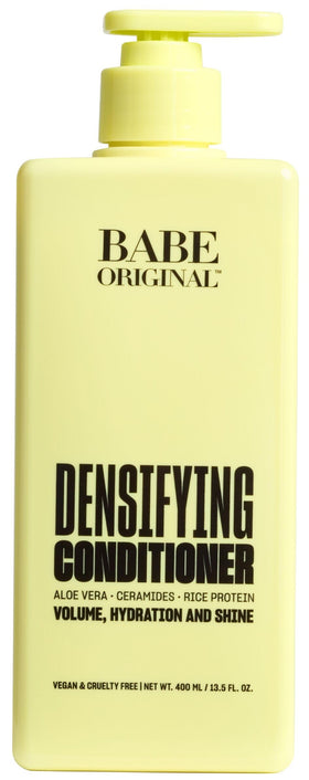 Babe Original Locks Densifying Conditioner bottle front view for fuller, thicker hair