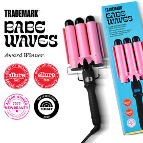Three 1.25-inch barrels produce soft, natural-looking waves