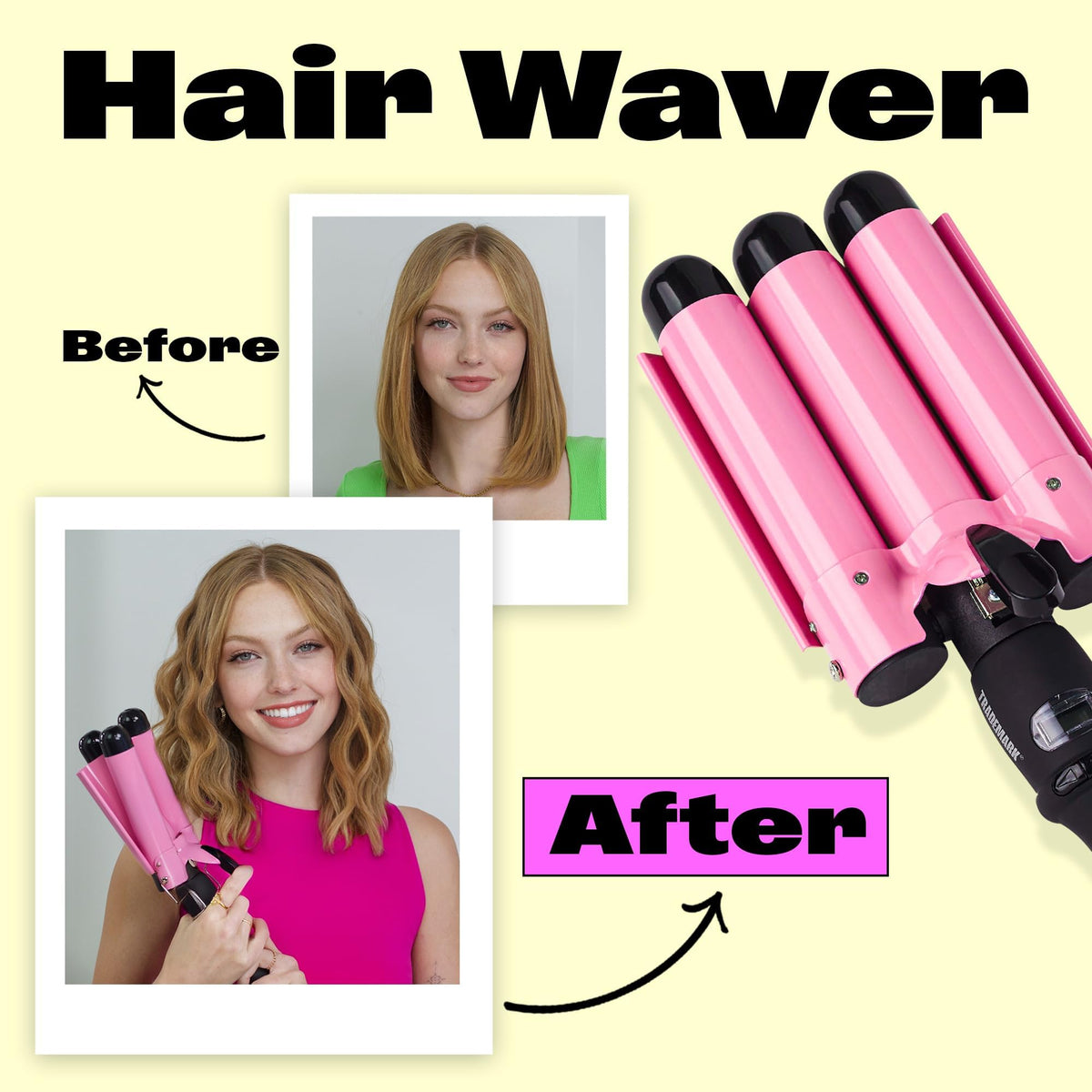 Jumbo Babe Waves waver delivers frizz-free waves for quick styling