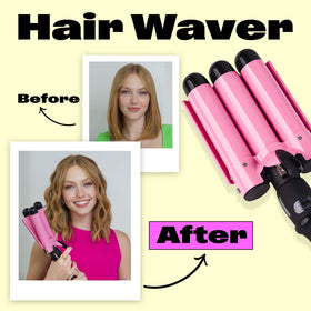 Jumbo Babe Waves waver delivers frizz-free waves for quick styling