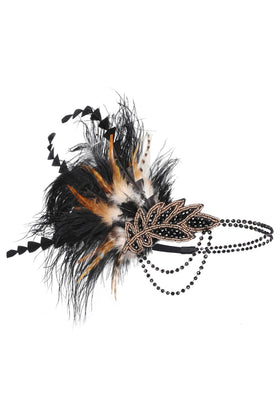 BABEYOND 1920s headpiece captures classic glamour for dances and parties.
