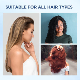 Bablabear Hair appears shinier and healthier after scalp exfoliation