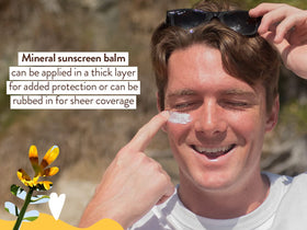 Babo Botanicals Swim & Sport Balm SPF50—kid-friendly use at the pool or beach.