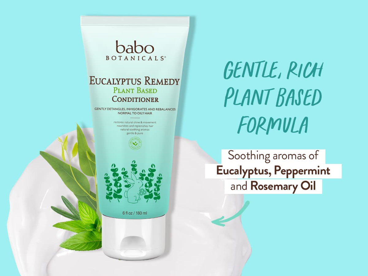 Babo Botanicals witch hazel closeup emphasizes scalp-balancing ingredients