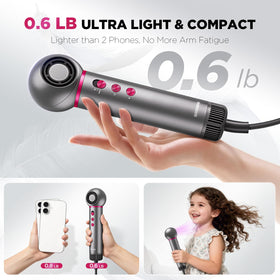BABONIR travel hair dryer 360° head rotation for effortless styling anywhere