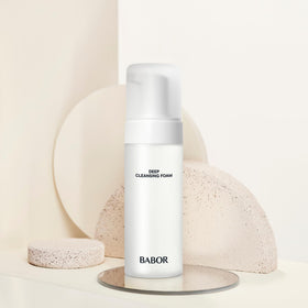 BABOR Deep Cleansing Foam rinsing gracefully removes impurities without over-drying