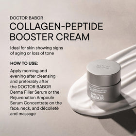 BABOR Doctor Collagen Peptide Booster Cream with day and night use concept