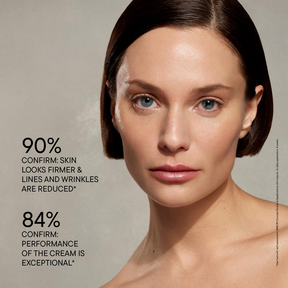 BABOR Doctor Collagen Peptide Booster Cream bottle emphasizes hyaluronic acid and squalane for deep hydration