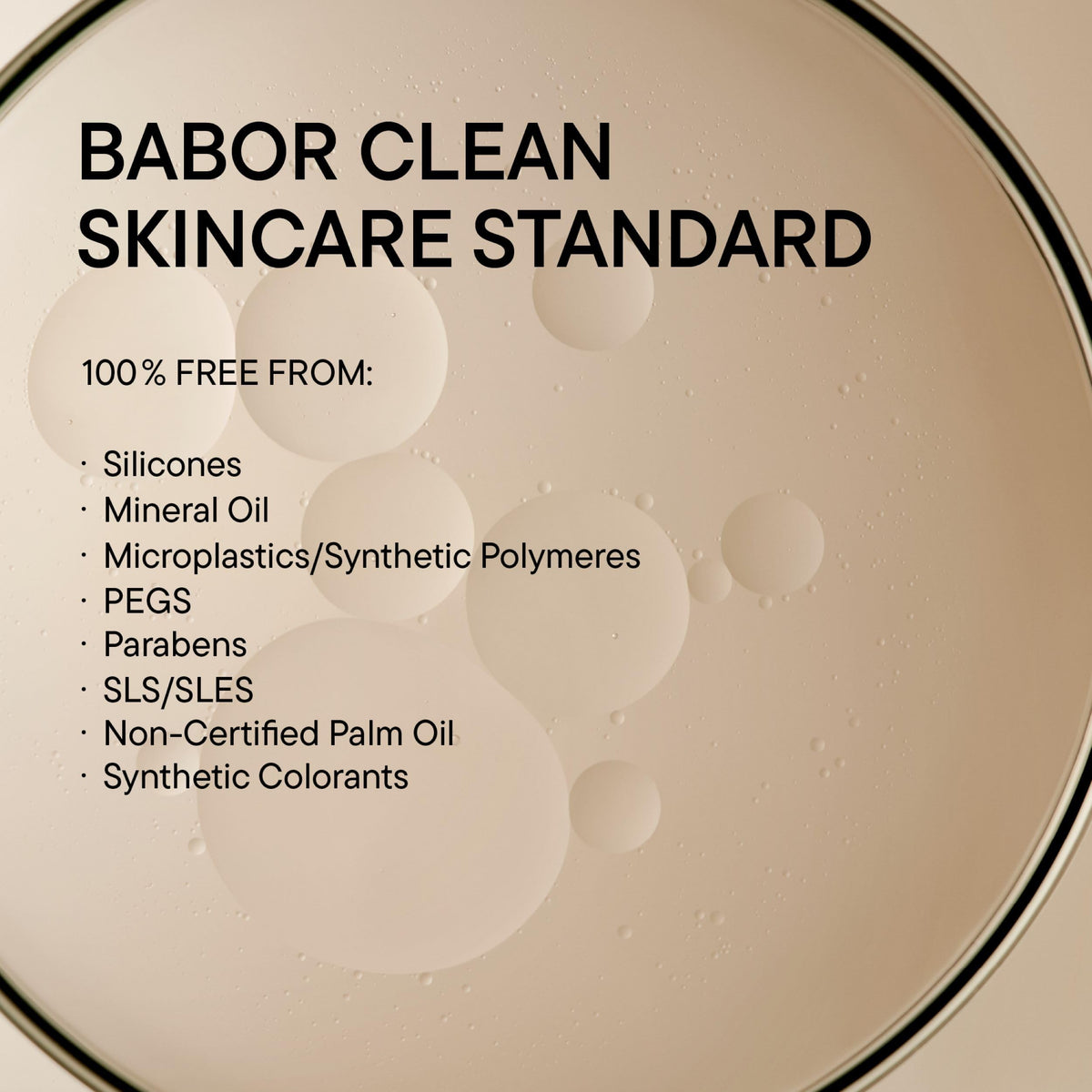 BABOR green coffee complex visual hint for antioxidant support.