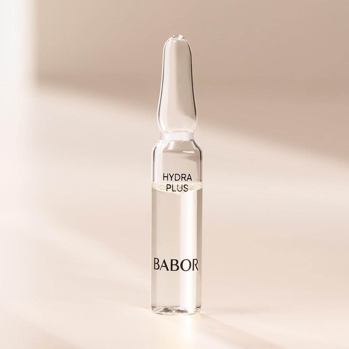 Travel-friendly BABOR Hydra Plus pack for on-the-go hydration.
