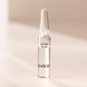 Travel-friendly BABOR Hydra Plus pack for on-the-go hydration.