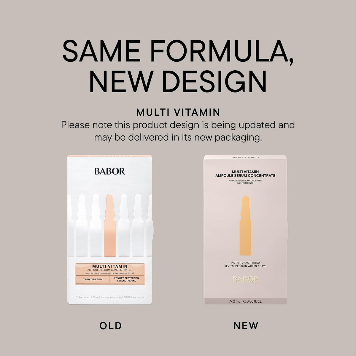 BABOR ampoule dropper being used for easy nightly application