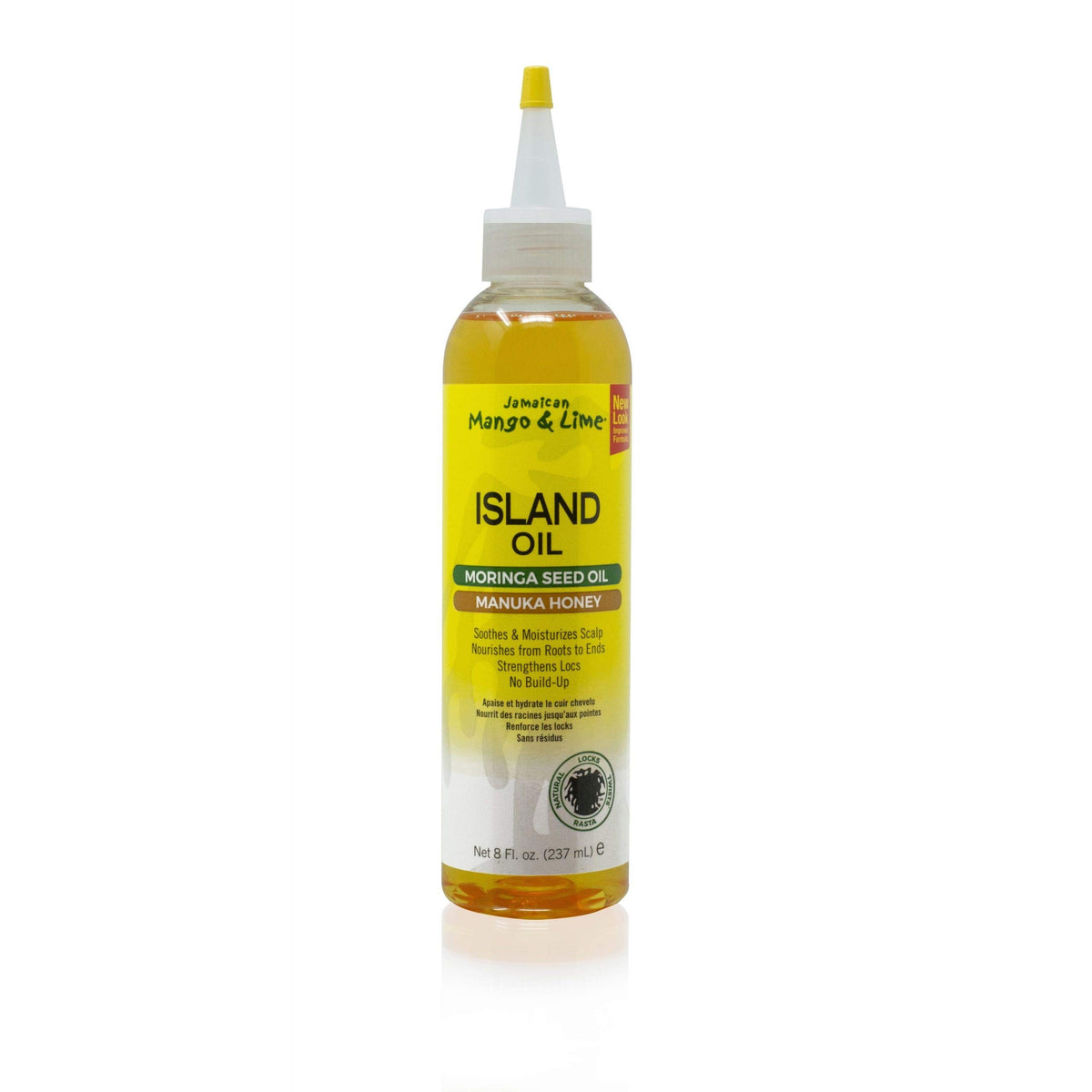BabyFaceDiary Island Oil bottle pour nourishes the scalp and supports healthy locs