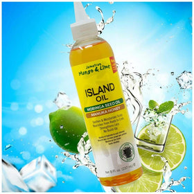 BabyFaceDiary Island Oil scalp application aids moisturized roots and easier twists