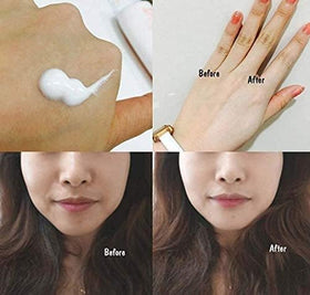 Application demo of Nella Oneday Magical Lotion for easy leave-on use