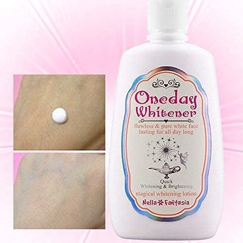 Nella Oneday Magical Lotion tone-up finish giving an even-looking complexion