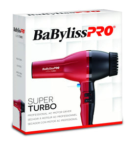 BaBylissPRO B307 turbo dryer with concentrator nozzle enabling precise styling.