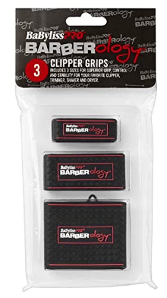 BaBylissPRO Barberology Clipper Grips textured surface for stable handling on tools