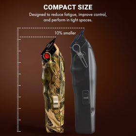 BaBylissPRO Camouflage charging stand demonstrates organized station with USB-C recharge.