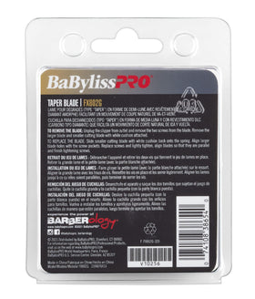 BaBylissPRO replacement taper blade FX802G for smooth, clean lines.