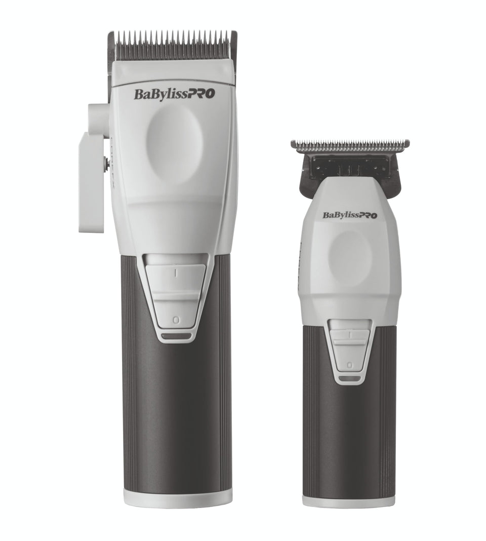 BaBylissPRO CoreFX clipper in action delivering precise fades with zero-gap blades.