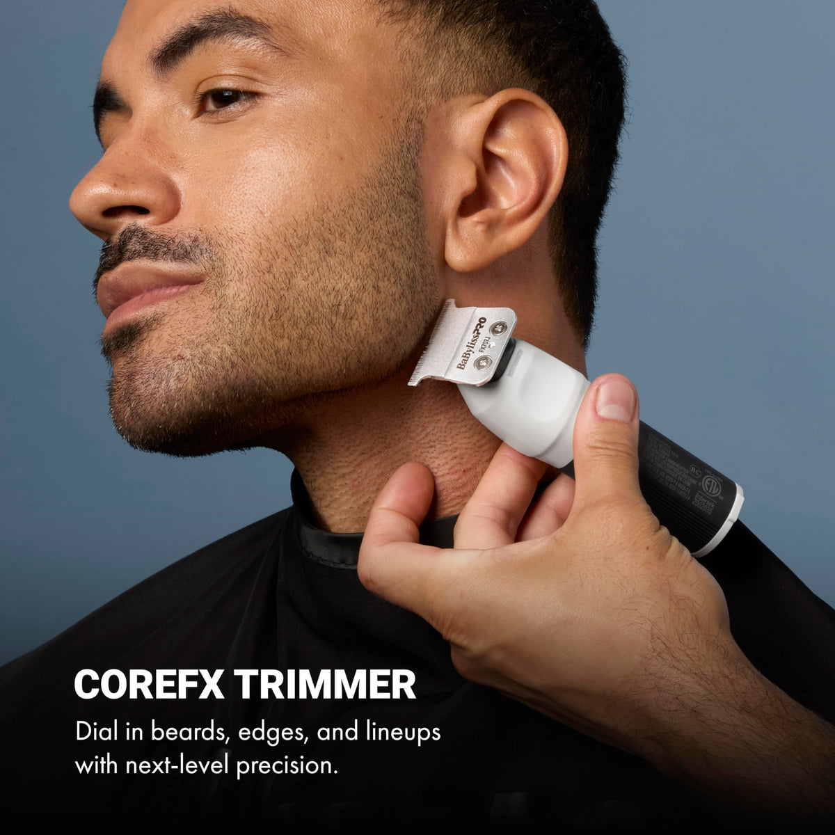 BaBylissPRO CoreFX ergonomic grip designed for comfortable long sessions.