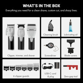 BaBylissPRO COREFX complete starter kit ready for use