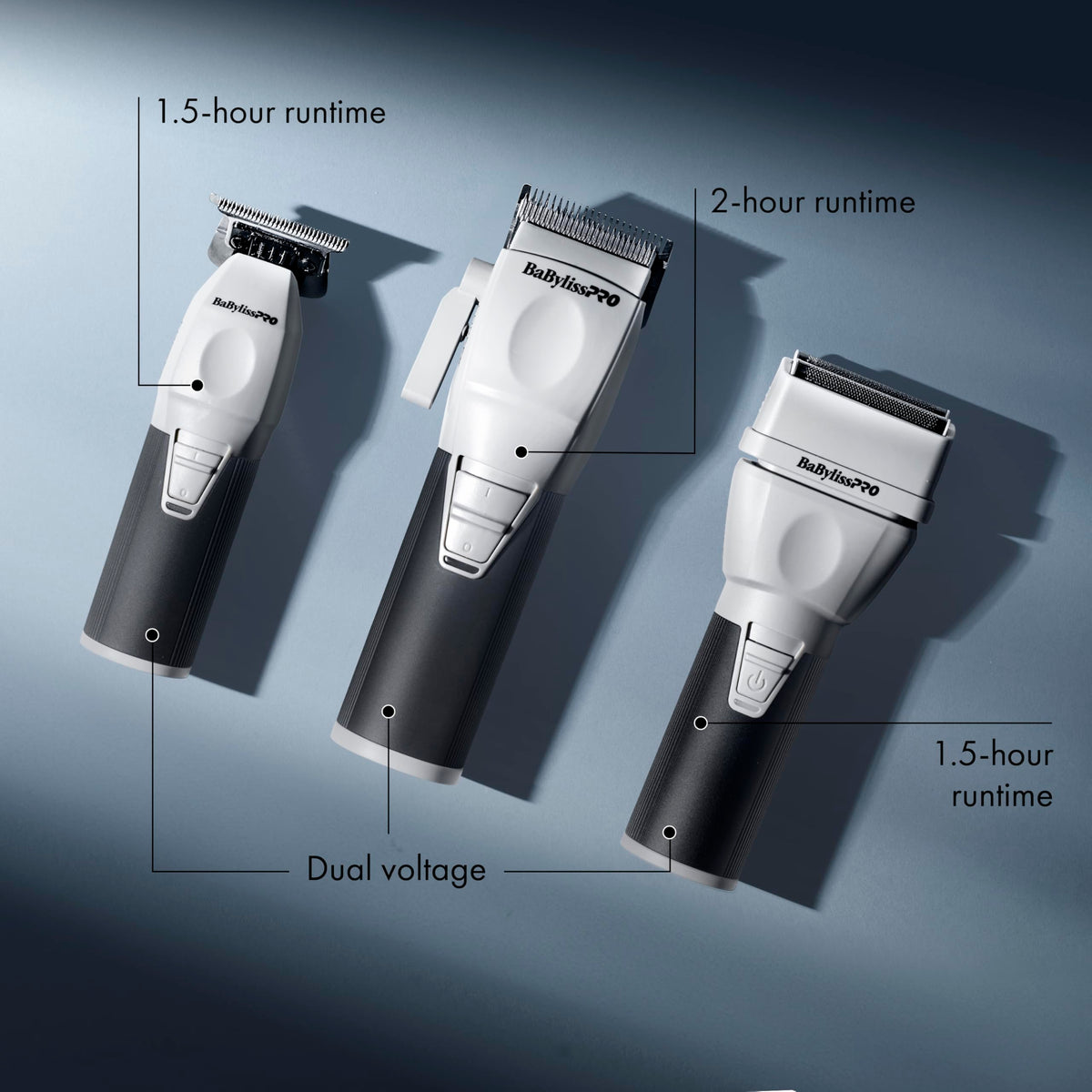 BaBylissPRO COREFX trimmer for precise outlining and detailing