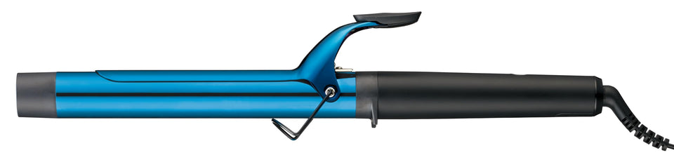 BaBylissPRO extended barrel curling iron for loose waves and lasting shine.