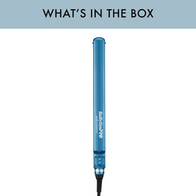 BaBylissPRO flat iron locking clip for compact storage after styling.