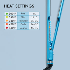 BaBylissPRO flat iron auto shutoff adds safe-use assurance