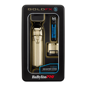 BaBylissPRO FXONE all-metal housing with knurled grip for secure handling.