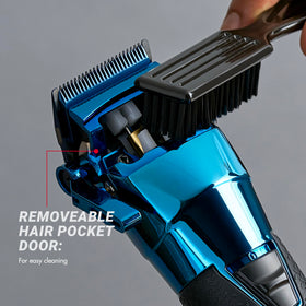 BaBylissPRO FXONE fade blade MIM with oil reservoir ensures smooth cuts.