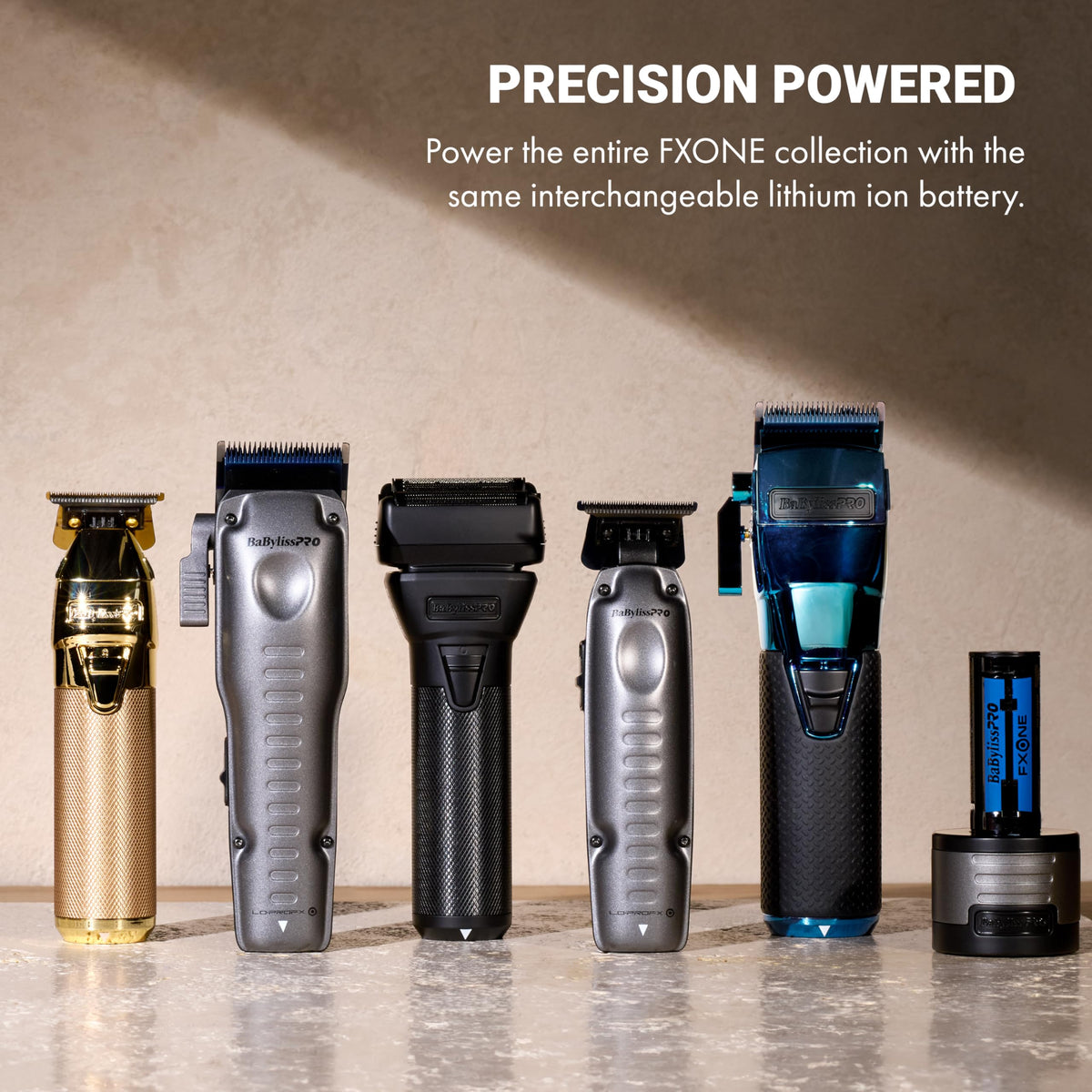 BaBylissPRO FXONE LO-PROFX ergonomic body for comfortable handling.